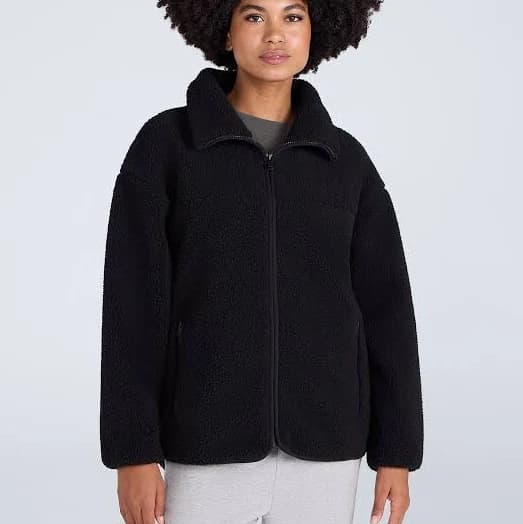 Anna Women's Sherpa Full Zip Fleece