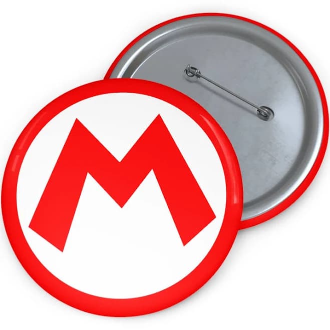 Mario Bros Gamer Pin