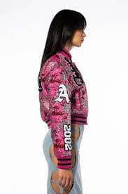 JACQUARD VARSITY BOMBER – AKIRA