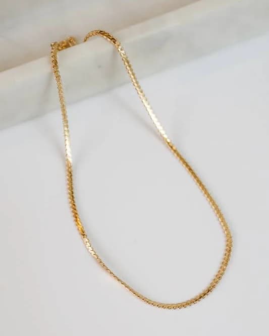 Dainty Gold Chain Necklace
