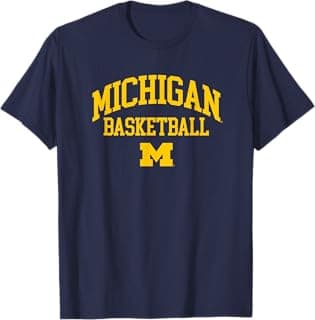 University of Michigan Wolverines U of M Basketball T-Shirt