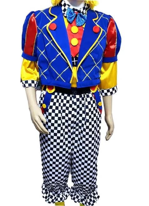 Carnival of Venice Clown Costume Set