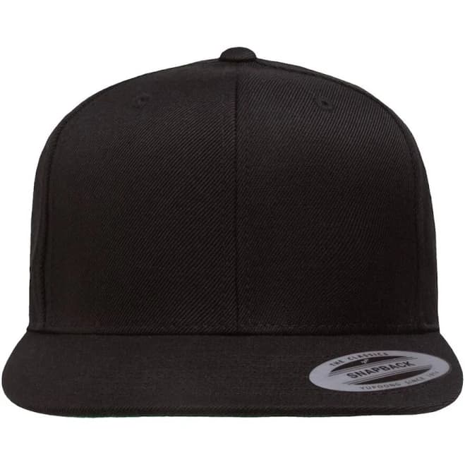 Premium Flat Bill Snapback Cap