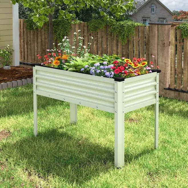 VEIKOUS Raised Garden Bed