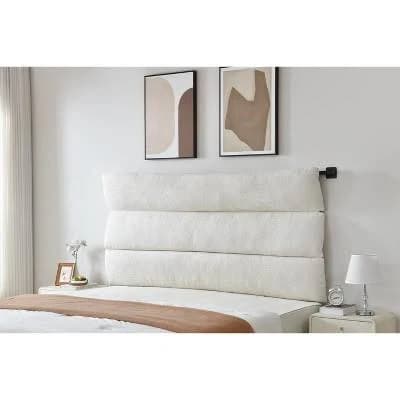 King Modern Minimalist Upholstered Headboard