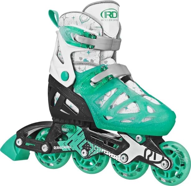 Girl's Roller Derby Tracer Adjustable Inline Skates