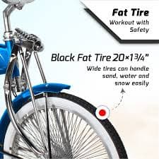 Tracer Hyena Beach Lowrider Cruiser Bikes, 20 inch Wheels, Hi-Rise Handlebar, Coaster Brake, for Teen and Shorter Riders, Blue - Walmart.com