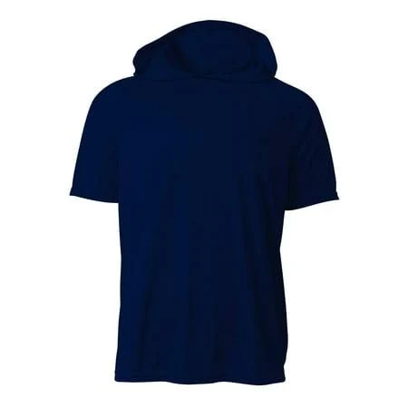 A4 Short Sleeve Hooded Tee Men's n3408