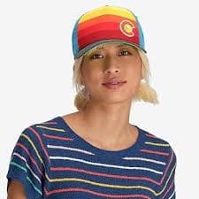 Colorado Trucker Hats for Men & Women - Custom Sunset Fader Style with Snapback, Versatile & Conscious Outdoor Cap, Adult Fit at Amazon Men's Clothing store