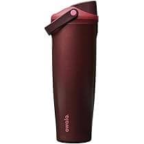 Mity rain 2PCS Protective Silicone Boots for Owala 30oz & 40oz FreeSip Sway Bottles & Tumblers - Accessories for owala, Enhances Stability & Prevents Scratches(Black Cherry): Buy Online at Best Price in