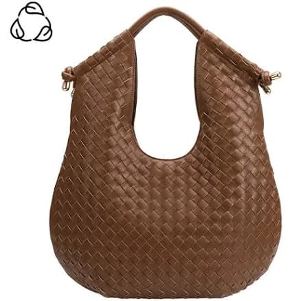 Tracy Woven Recycled Vegan Shoulder Bag