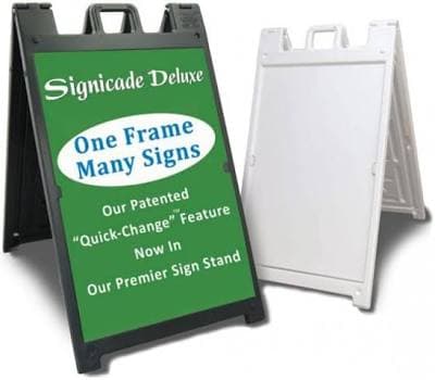 A Frame Sidewalk Signs