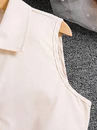 elegant summer dress girls sleeveless brown belt bow - Temu Mauritius