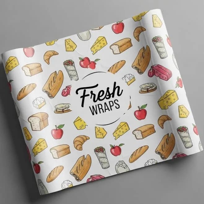 Custom Wax Food Wrapping Paper