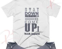 Stay Down Shirt to Match Retro 14 Stealth Sneaker Tee, Jordan 14 Stealth Shirt, Retro 14 Tee - Etsy
