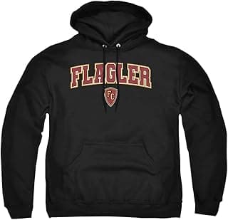 Official Collegiate Arch Logo Black Adult Pull-Over Hoodie Collection 1