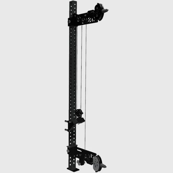 High/Low Pulley System Rack Attachment