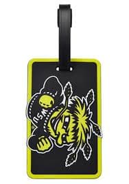 Wichita State Shockers BLACK Rubber Luggage Tag - 9120460