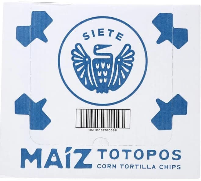 Siete Maiz Sea Salt Blue Corn Tortilla Chips