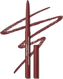 Colorstay Lip Liner Makeup with Built-In Sharpener, Longwear Rich Colors, Smooth Application, 640 Raisin, 0.01 oz