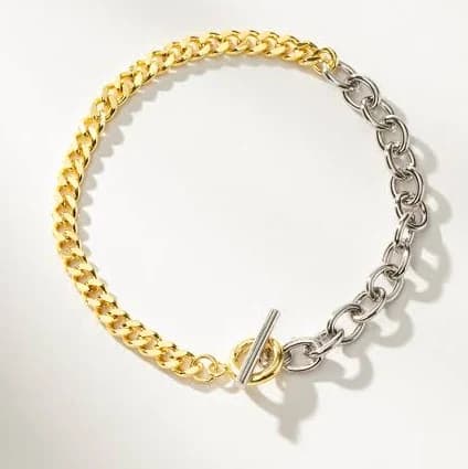 Uncommon James Mixed Up Double Chain Bracelet