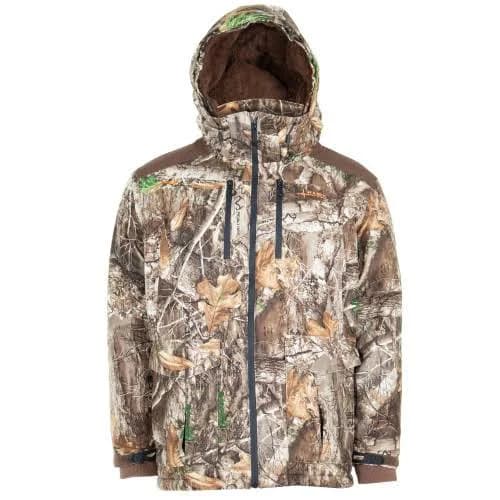 Habit Men's Sherpa-Lined Waterproof Windproof Hunting Jacket