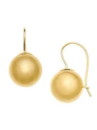 Saks Fifth Avenue 14K Yellow Gold Ball Drop Earrings