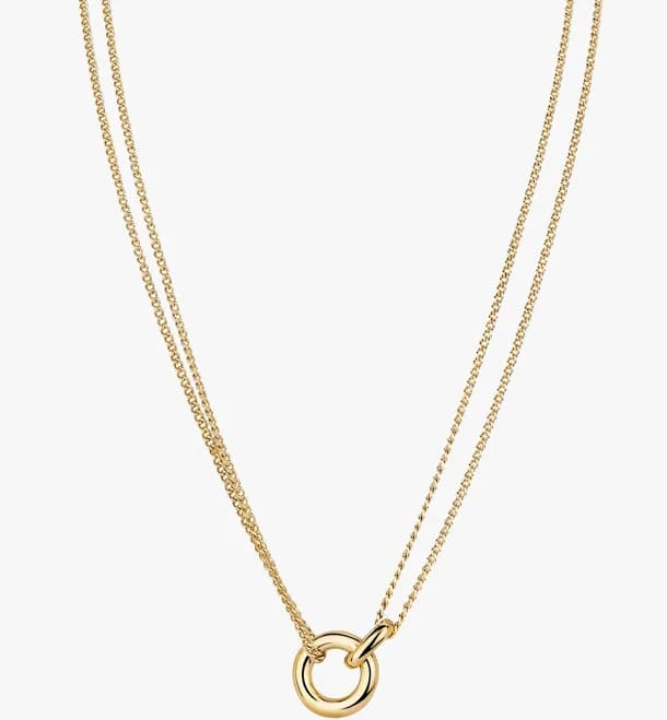 OOTDY Linked Layered Necklace