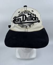 distressed von dutch trucker hat cap