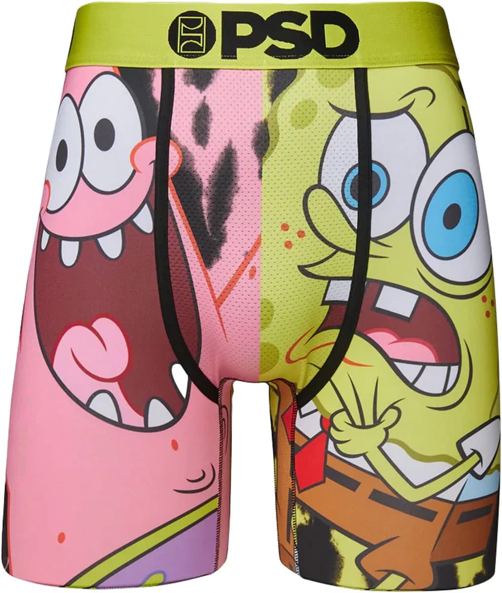 PSD Men Underwear Spongebob-BFFs Boxer Briefs