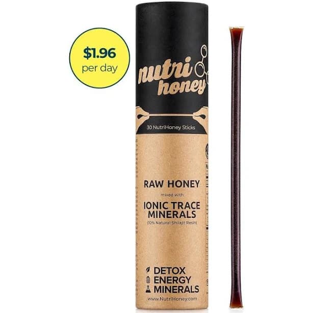 Natural Shilajit Honey Sticks