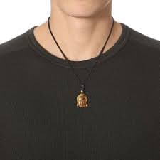 AMORWING Genuine Tiger Eye Buddha Head Pendant Necklace | Amazon.com