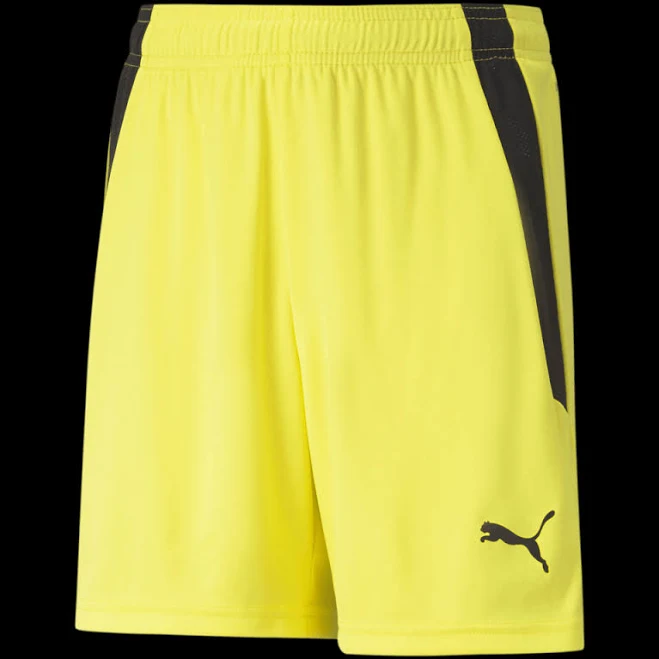 PUMA Team Liga Shorts, Fluo Yellow / YM