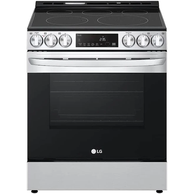 LG 6.3 Cu. ft. Smart Slide-In Electric True Convection Range