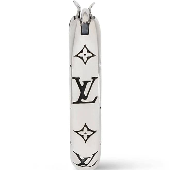 Louis Vuitton LV Bambou Single Hoop Earring