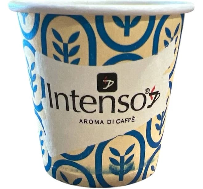 Intenso 2oz Paper Cups for Espresso Coffee