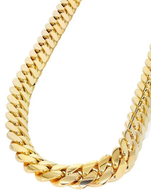 10K/14K Gold Miami Cuban Link Chain