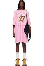 Pink 'Doublet' PFW Tour Minidress by doublet on Sale