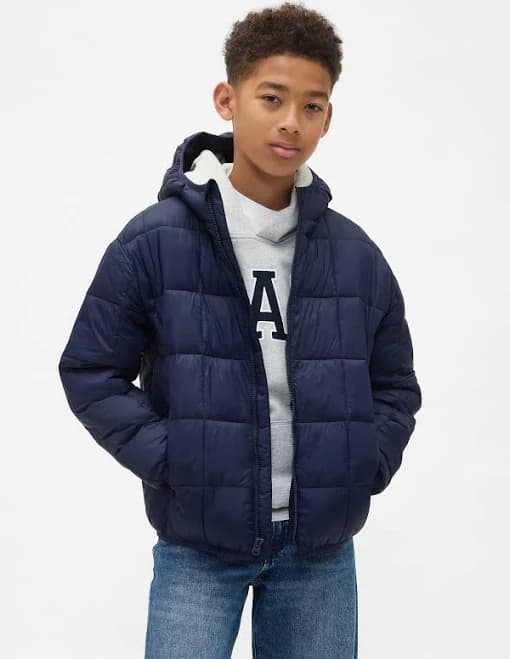 Gap Boys Recycled Lightweight Puffer Jacket