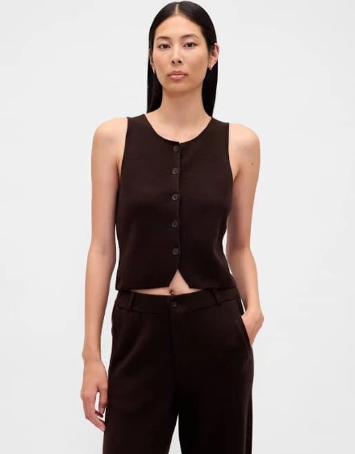 Gap Women's Cashsoft Tailored Vest