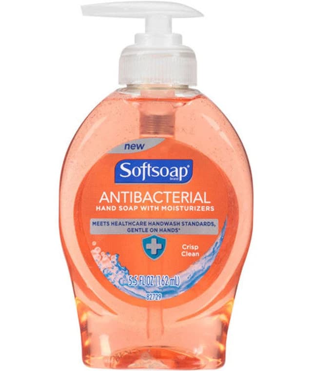 Softsoap Crisp Clean Antibacterial Hand Soap Pump