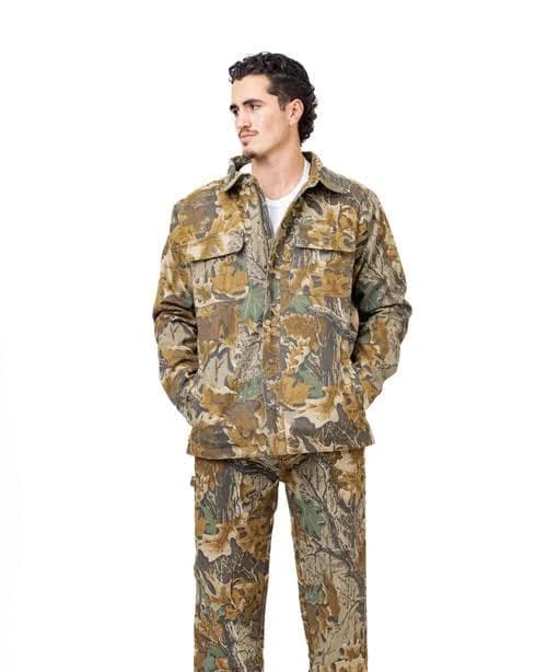 Realtree Men's Insulated Canvas Farm Hand Camo Jacket