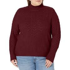 Polo Ralph Lauren Womens 100% Cotton Cable Knit V-Neck Sweater (Blue Navy, Large) at Amazon Women's Clothing store
