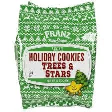 Franz Trees and Stars Holiday Sugar Cookies