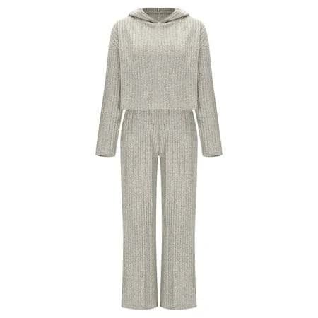 Women's Ribbed Lounge Sets
