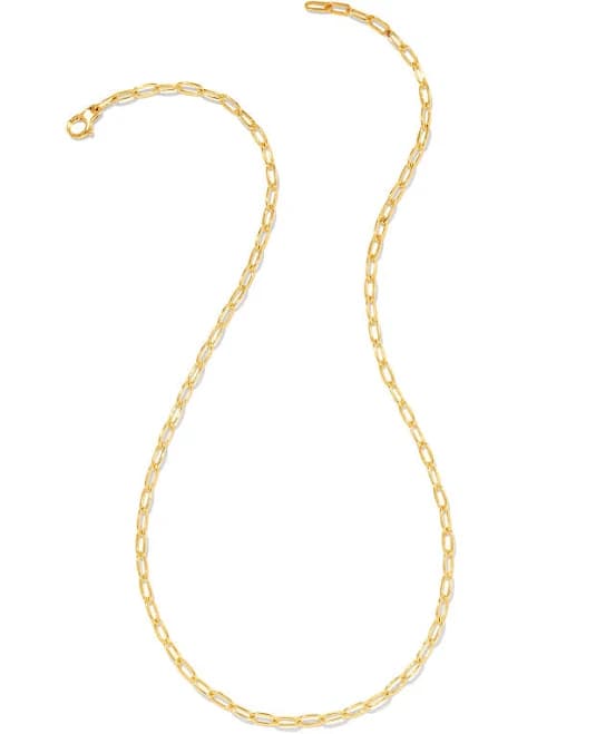 Kendra Scott 18K Gold Vermeil Paperclip Chain Necklace