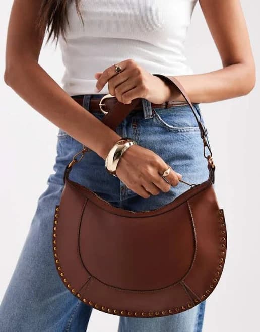 Glamorous Stud Shoulder Bag