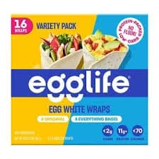 Egg White Wraps Variety Pack
