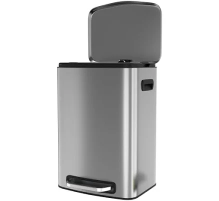 Dolonm 13 Gallon Foot Pedal Large Trash Can