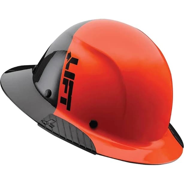Lift Safety DAX Carbon Fiber Full Brim Hard Hat